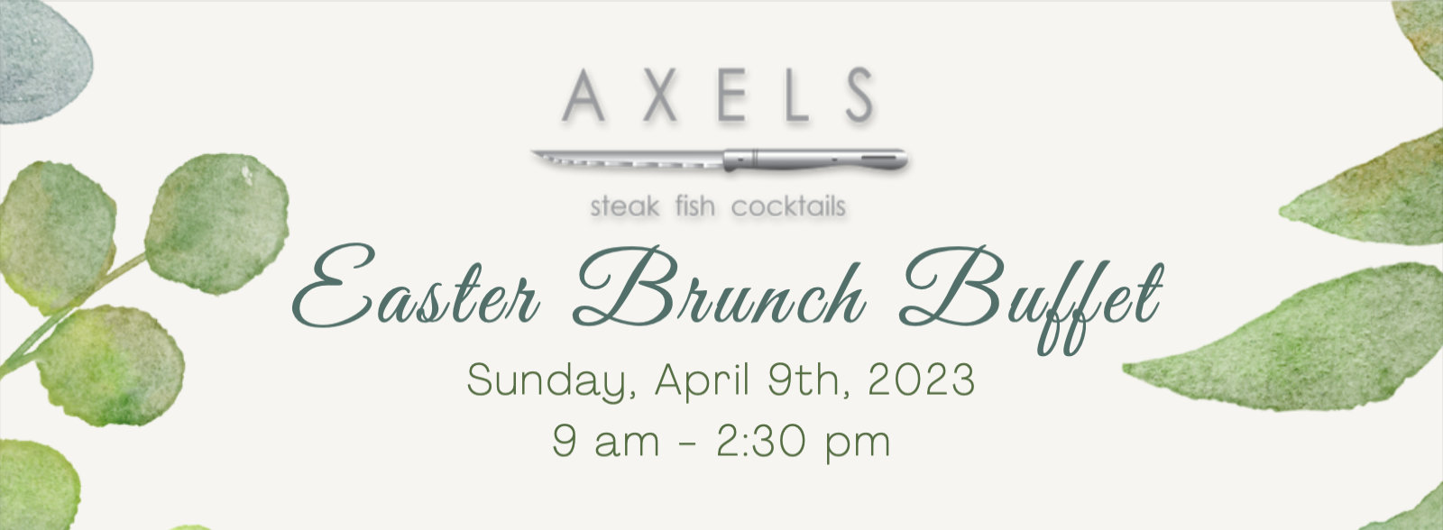 Easter Brunch Buffet